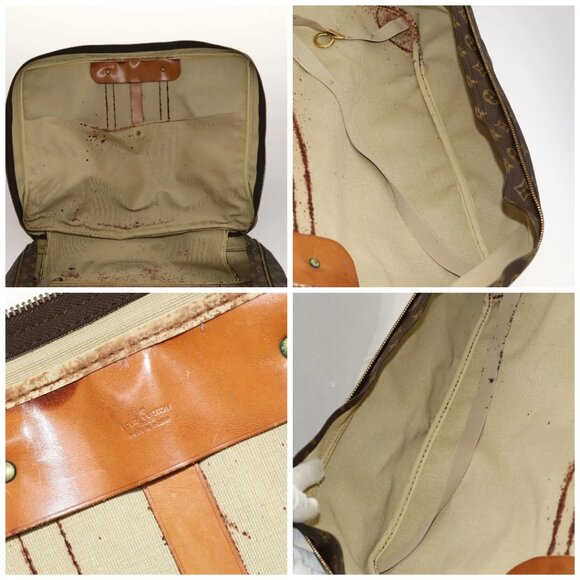 LOUIS VUITTON Monogram Sirius 55 Boston Bag M41404 LV Auth th6225 - Picture 15 of 16